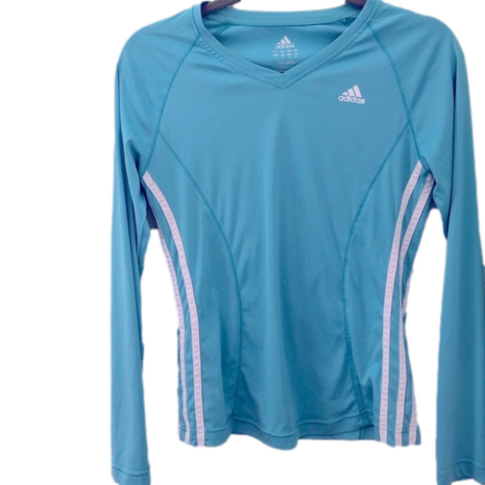 Adidas Workout Long Sleeve  Active Running Top